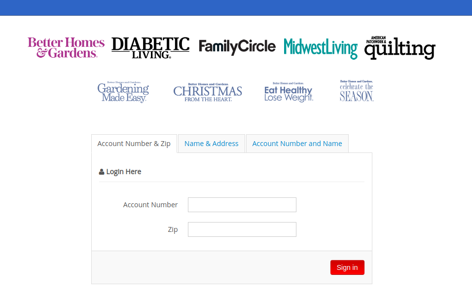 Meredith Books Login