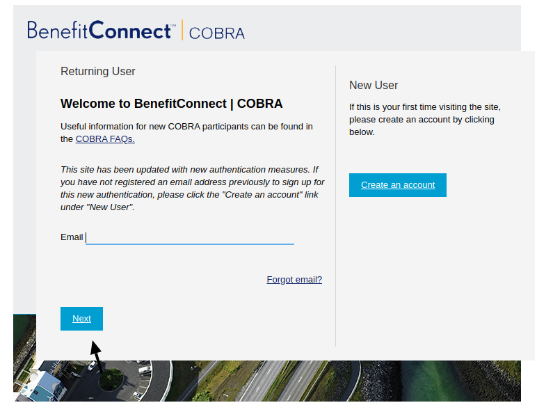COBRA Login